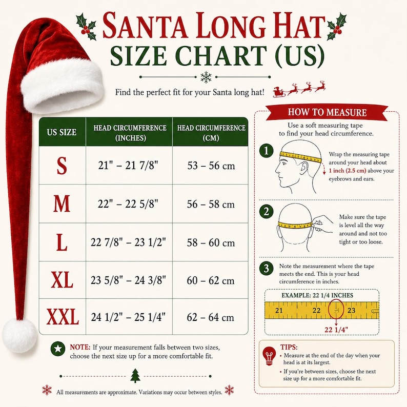 Classic Santa Hat - Red Velvet Christmas Cap, view 5