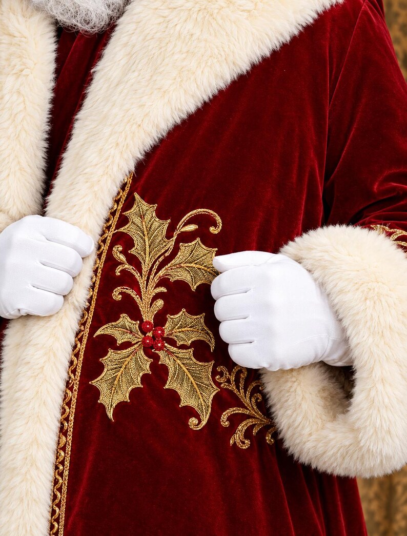 Custom Santa Outfit Personalized North Pole Christmas, view 6