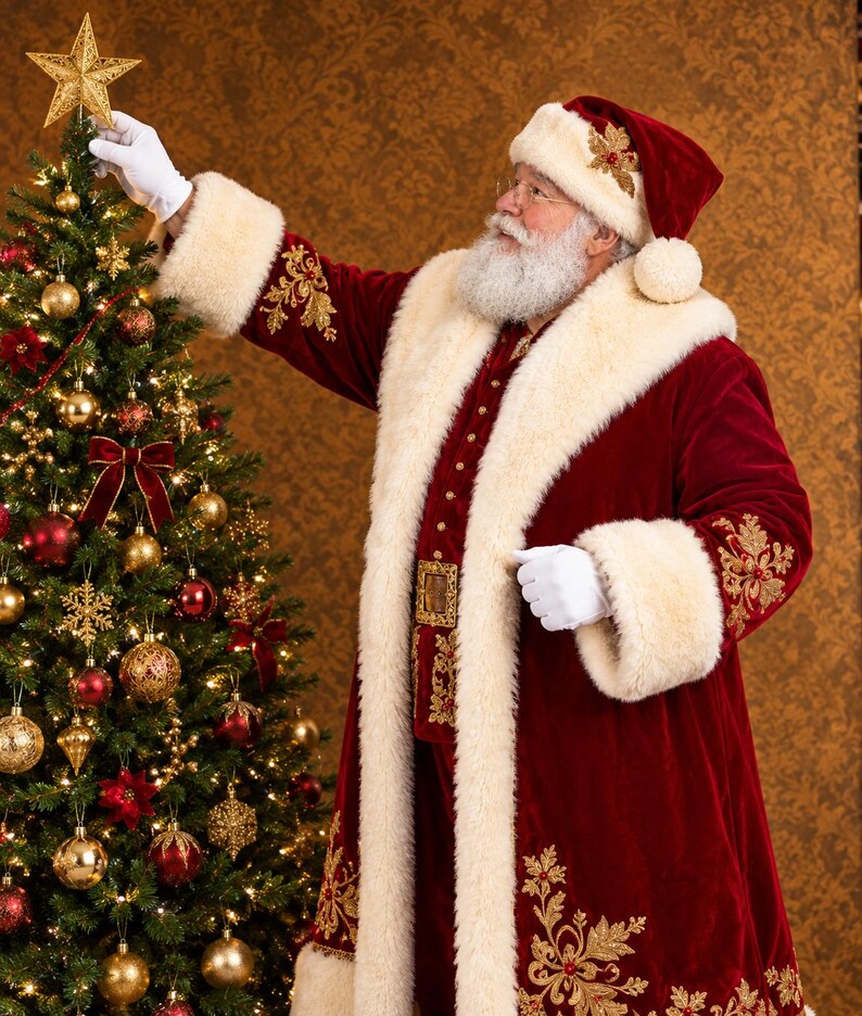 Custom Santa Outfit Personalized North Pole Christmas, view 8