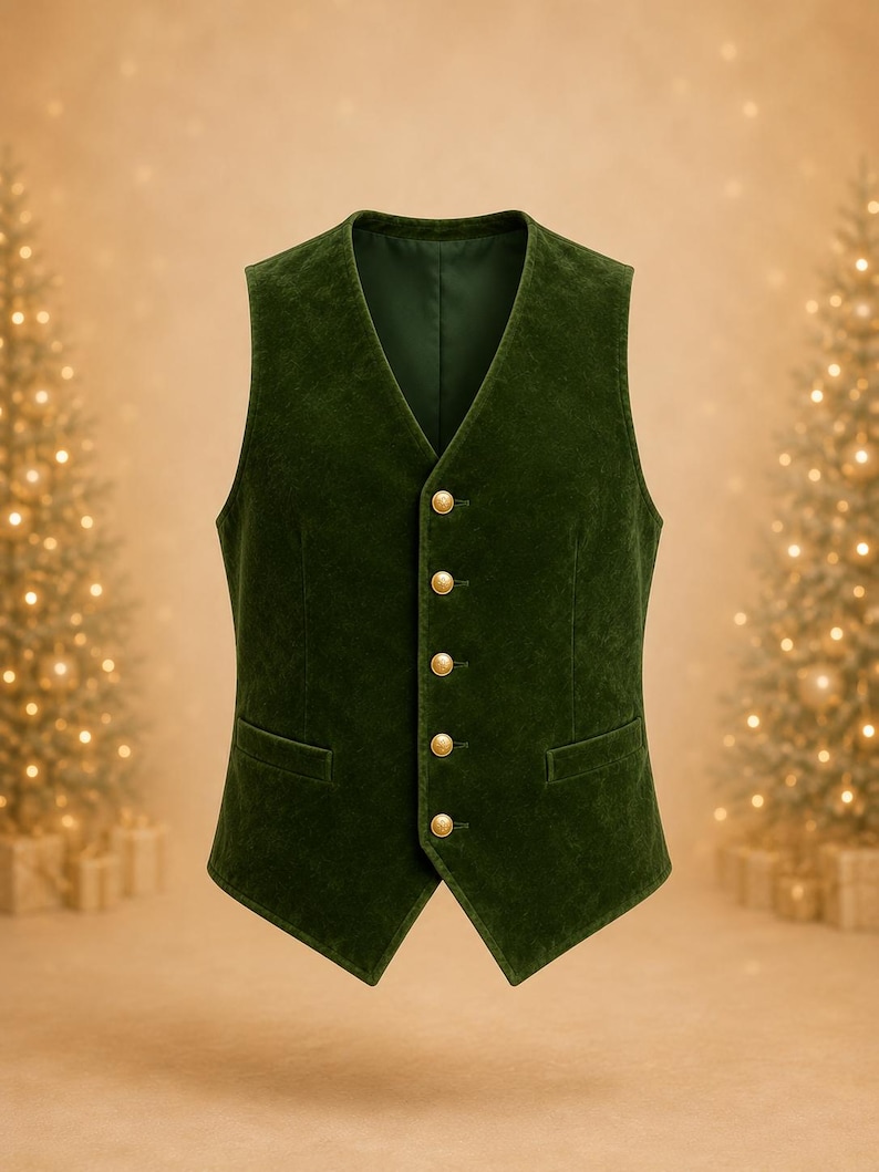 North Pole Santa Velvet Robe - Christmas Costume, view 4