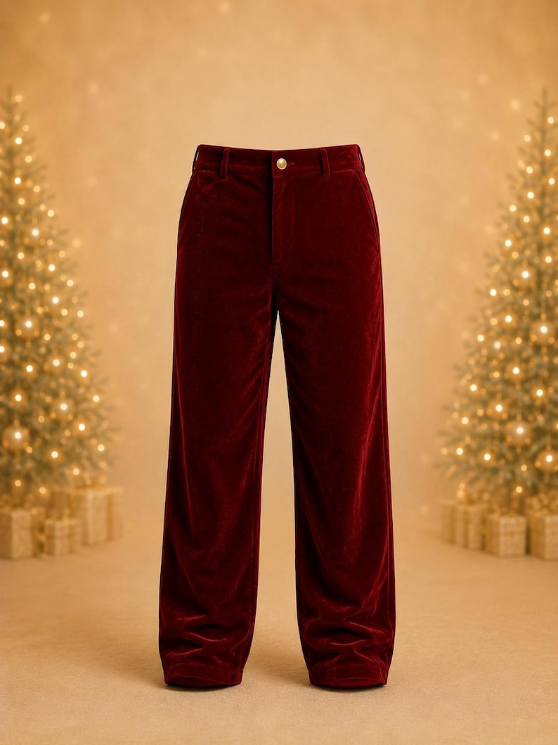 North Pole Santa Velvet Robe - Christmas Costume, view 5