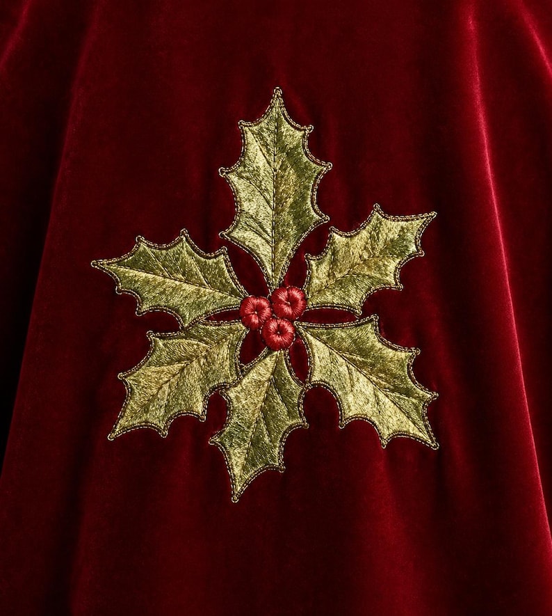 North Pole Santa Velvet Robe - Christmas Costume, view 9