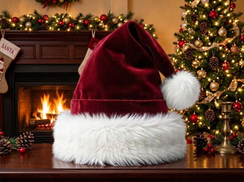 Premium Red Santa Coat, view 4